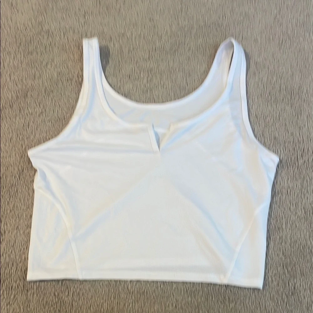 Lululemon Athletica White Tank Top